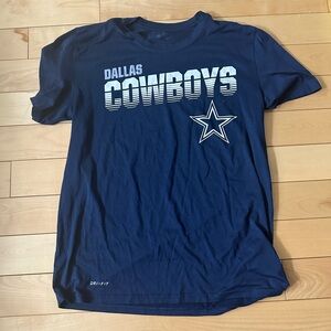 Final Price! Nike Dallas Cowboys Navy Blue T-Shirt M